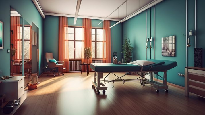 Room for physiotherapy Generative AI